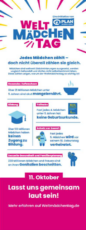 Rollup Weltmädchentag - Infografik
