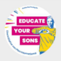 Aufkleber WMT 2026 - Educate your sons